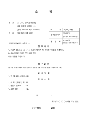 의원면직처분 취소